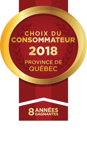 Lauréat – Choix du consommateur 2018